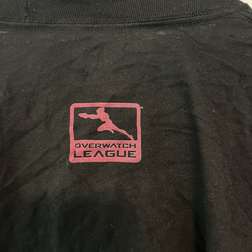 Overwatch League Washington Justice eSports Men's Black T Shirt‎ L/S Large NWOT - Picture 6 of 8